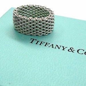 Tiffany & Co. Somerset ring sterling silver size 7
